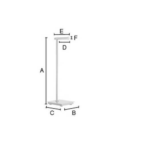 Toiletrolhouder - Smedbo Outline Lite Toiletrolhouder Gepolijst Edelstaal