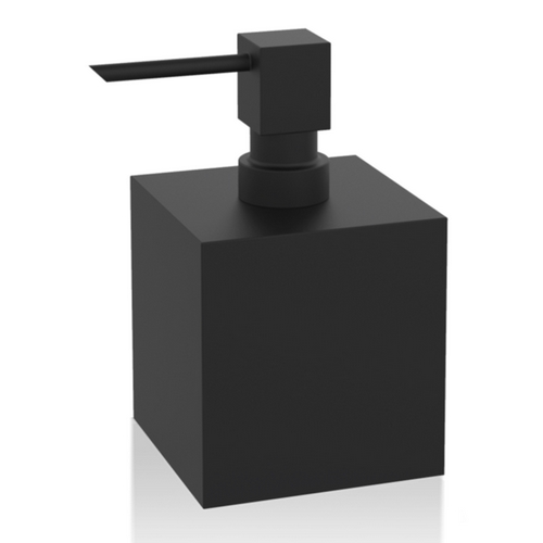 Vluchtig versus duisternis zeepdispenser - Decor Walther zeepdispenser zwart mat