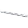 Blanke Aqua Keil Wand 8462856080R afsluitprofiel 1480x8x32mm rechts mat zwart