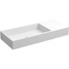 Clou Mini Wash Me CL0308135 mineral marble Wash-hand basin 45cm white