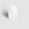 Clou Hammock CL0406060 dünn Toilettensitz mit Deckel glänzend weiß