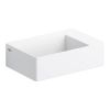 Clou New Flush 2 CL0313420 fontein 35x24cm aluite wit