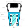 Exa-Lent Universal MON-M Monstersetje - magneetstrippen 4-5-6-8mm