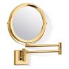 Decor Walther 0105882 SP28/2/V cosmetic mirror 1x and 5x gold matt