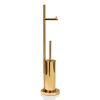 Decor Walther 0800220 DW 670 toilet brush set gold