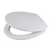 Diaqua Brest 31163641 toilet seat with lid white