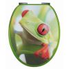 Diaqua Paris 3D 31171001 toiletzitting met deksel 3D motief Frog