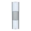 Duscholux Showerbox 950.818030.070 Duschregal silber matt, mit 3 Schiebeelementen 2x weiß und 1x grau, 85cm
