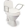 Etac Cloo 80301214 WC-Sitz mit Deckel und Armlehnen erhöhen 6 und 10 cm weiß