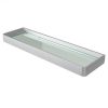 Haceka Aline 1208611 shelf 600mm satined glass / brushed aluminum