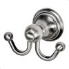 Haceka Allure 1208434 double hook brushed stainless steel