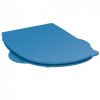 Ideal Standard Contour 21 Schools S453336 toilet seat with lid blue