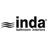 Inda Sim 6000 RBGV13209900 hinge seal 150cm for 2-part bath wall