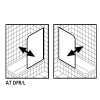 Kermi 2534104 spatwaterdichting 1 x 98,5cm - 6mm