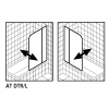 Kermi 2534104 spatwaterdichting 1 x 98,5cm - 6mm