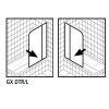 Kermi 2534104 spatwaterdichting 1 x 98,5cm - 6mm