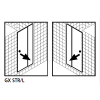 Kermi 2534060 spatwaterdichting 1 x 98,5cm - 6mm