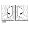Kermi 2534104 spatwaterdichting 1 x 98,5cm - 6mm