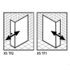 Kermi 2534088 spatwaterdichting 1 x 98,5cm - 8mm