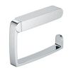 Keuco EDITION 400 11573170000 toilet roll holder with shelf chrome (OUTLET)