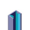 Novellini R50BBE3P1-TR vertical sealing strip transparent