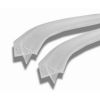 Novellini R51GIR90751-TR set curved sealing strips for quarter round