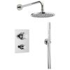 Pure Duero DU5417-CH shower installation set with thermostat chrome