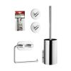 Smedbo Beslagsboden SMARTP-BBCR accessory set (toilet set) polished stainless steel
