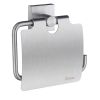 Smedbo House RS3414 toilet roll holder with cover matt chrome