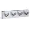 Smedbo House RS359 hakenrek met 4 haken mat chroom