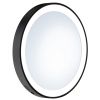 Smedbo Outline Lite FB625 shaving/make-up mirror with suction cups and led light 7x black
