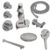 Brauer Carving 5-CE-103 thermostatische inbouw regendouche SET 07 chroom