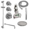 Brauer Carving 5-CE-111 thermostatische inbouw regendouche SET 15 chroom