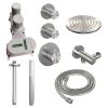 Brauer Carving 5-NG-101 thermostatische inbouw regendouche SET 05 RVS geborsteld PVD