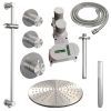 Brauer Carving 5-NG-114 thermostatische inbouw regendouche SET 18 RVS geborsteld PVD
