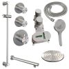 Brauer Carving 5-NG-115 thermostatische inbouw regendouche SET 19 RVS geborsteld PVD
