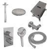Brauer Edition 5-CE-060 thermostatische Unterputz-Regenbrause 3-Wege-Umsteller SET 35 chrom
