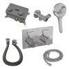 Brauer Edition 5-CE-209 thermostatic concealed bath mixer with push buttons SET 04 chrome