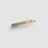 Clou Fold CL/09.04028.82 toilet roll holder with shelf gold brushed PVD