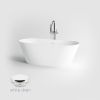 Clou Solium II CL057002020 freestanding bath 175x80 aluite matte white