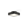 Decor Walther 0218760 CUT 18 N LED wand- plafondlamp 18x18cm mat zwart
