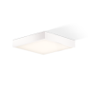 Decor Walther 0218850 CUT 30 N LED wand- plafondlamp 30x30cm mat wit