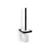 Decor Walther 0654260 DW 94 WC-Bürstenhalter Wand satiniertes Glas/mattes Schwarz