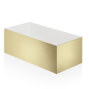 Decor Walther 0828882 DW 361 Mehrzweckbehälter ohne Deckel matt gold