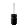 Decor Walther 0840561 DW 6103 toiletborstelgarnituur wand porselein zwart/ chroom