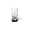 Decor Walther 0854960 CLUB SMG glashouder mat zwart/ helder glas