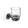 Decor Walther Basic 0530960 BA WMG glashouder wit gesatineerd glas/ mat zwart