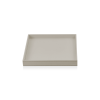 Decor Walther Brownie 0932449 BROWNIE TAB Q Schale/Tablett Kunstleder taupe