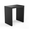 Decor Walther Brownie 0942960 BROWNIE SIDE krukje kunstleder zwart