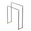 Decor Walther Club 0509366 CLUB HT handdoekstandaard mat donker metaal en mat goud